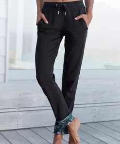 KangaROOS Relaxhose mit schmalem Piping Petrol, Schwarz -KangaROOS Verkaufsladen 0017de8a 41b8 531c a367 6631fc0dd98e