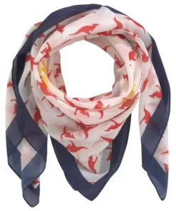 KangaROOS Modetuch, Mit KangaRoos Schriftzug Marine, Pink