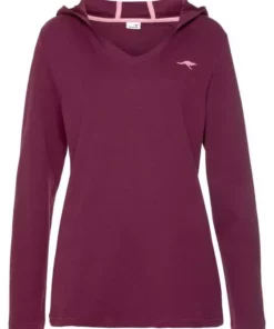 KangaROOS Kapuzenshirt Beere, Schwarz -KangaROOS Verkaufsladen 020ce09e ff21 5f72 8809 5fc3fbddedfc