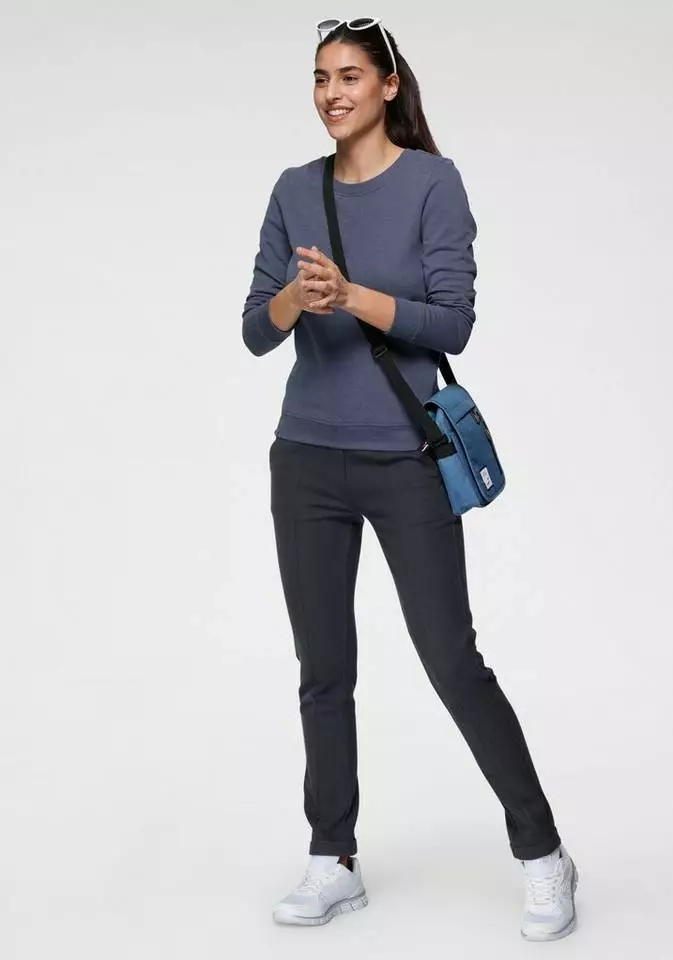 KangaROOS Bundfaltenhose mit Aufschlag am Saum Schwarz, Marine 13 KangaROOS Bundfaltenhose mit Aufschlag am Saum Schwarz, Marine – Bild 13