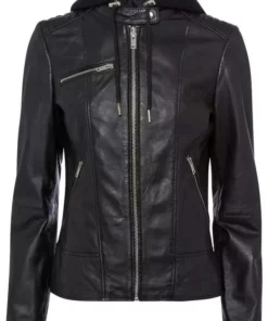 KangaROOS Lederjacke im Biker-Look mit abnehmbaren Sweateinsatz - NEUE KOLLEKTION Lindgrün, Schwarz, Ecru -KangaROOS Verkaufsladen 06c7562c 9fa1 5579 9348 5a4669d5787e