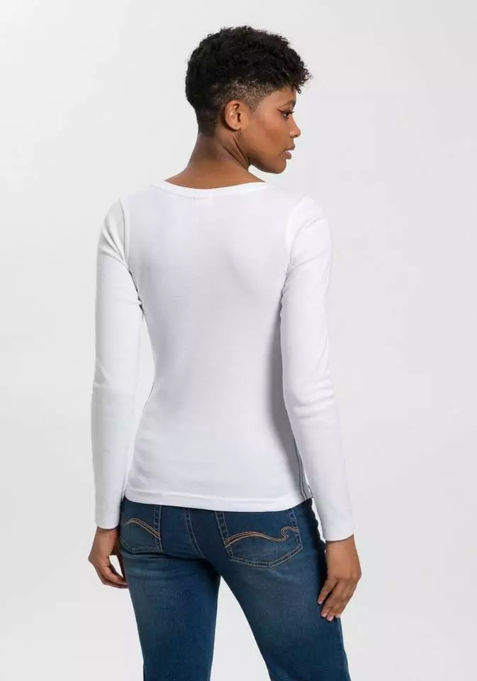 KangaROOS Langarmshirt mit modischem Retro-Druck - NEUE KOLLEKTION 2 KangaROOS Langarmshirt mit modischem Retro-Druck - NEUE KOLLEKTION – Bild 2