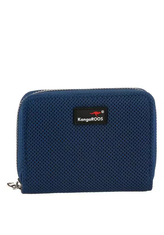 KangaROOS Geldbörse, im praktischem Format Blau, Schwarz, Koralle 5 KangaROOS Geldbörse, im praktischem Format Blau, Schwarz, Koralle – Bild 5