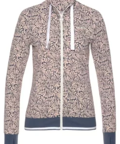 KangaROOS Sweatjacke mit modischem Allover-Druck und Stehkragen Schwarz-weiß, Jeansblau-rosa -KangaROOS Verkaufsladen 08b52c61 5bcf 5e08 b2c7 b02a9598792e