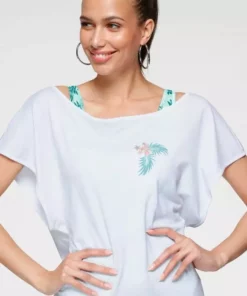 KangaROOS Jerseykleid (2-tlg) im Set mit sommerlichem Shirt zum Knoten - NEUE KOLLEKTION -KangaROOS Verkaufsladen 0a43eaba b7d7 5bd6 a169 606a94f90782