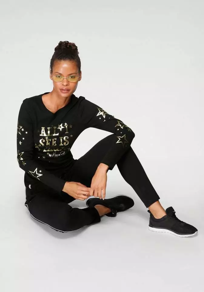 KangaROOS Langarmshirt mit goldschimmernem Sternen-Druck - NEUE KOLLEKTION 7 KangaROOS Langarmshirt mit goldschimmernem Sternen-Druck - NEUE KOLLEKTION – Bild 7