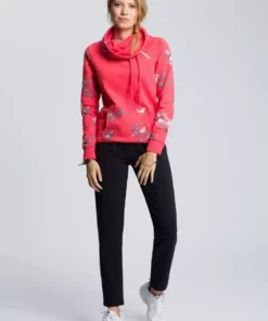KangaROOS Sweater mit großem Rollkragen Hellrot, Schwarz, Marine-bedruckt -KangaROOS Verkaufsladen 0f292a0f e693 5a62 b317 131b91a59cd6