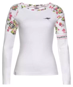 KangaROOS Langarmshirt mit floralem Druck Einsatz - NEUE KOLLEKTION Marine, Weiß 11 KangaROOS Langarmshirt mit floralem Druck Einsatz - NEUE KOLLEKTION Marine, Weiß -KangaROOS Verkaufsladen 1082c17a 4dee 561c 9d05 30d45bdfe077