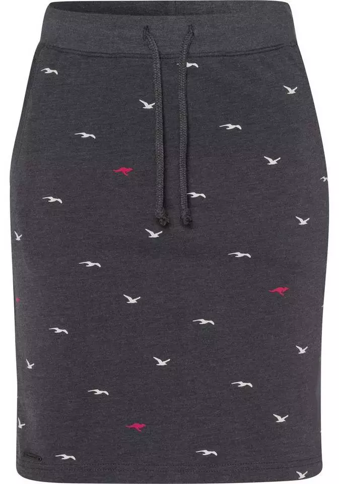 KangaROOS Minirock mit Minimal-Print von Vögeln oder süßen Herzen Rosa, Schwarz-weiß, Anthrazit-meliert, Marine-weiß 10 KangaROOS Minirock mit Minimal-Print von Vögeln oder süßen Herzen Rosa, Schwarz-weiß, Anthrazit-meliert, Marine-weiß – Bild 10