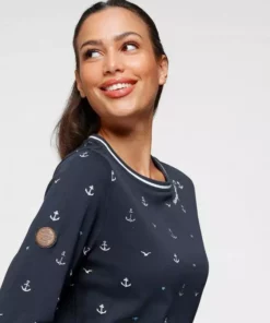 KangaROOS Sweatshirt in verschiedenen maritimen Druck-Varianten Weiß, Himbeere-meliert, Marine 10 KangaROOS Sweatshirt in verschiedenen maritimen Druck-Varianten Weiß, Himbeere-meliert, Marine -KangaROOS Verkaufsladen 113eb629 5fce 510f aa14 323ef4190f26