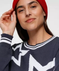 KangaROOS Jacquardpullover mit trendigem Stern-Design und Konstrast-Streifen - NEUE KOLLEKTION -KangaROOS Verkaufsladen 117d71d4 84e5 5447 8137 b8f936de62ed