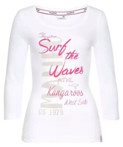 KangaROOS 3/4-Arm-Shirt mit auffälligen Schriftzügen Hellgrau-meliert, Marine, Weiß, Pink 26 KangaROOS 3/4-Arm-Shirt mit auffälligen Schriftzügen Hellgrau-meliert, Marine, Weiß, Pink -KangaROOS Verkaufsladen 1222c5cb d9f7 56e3 afe0 f3560353c54e
