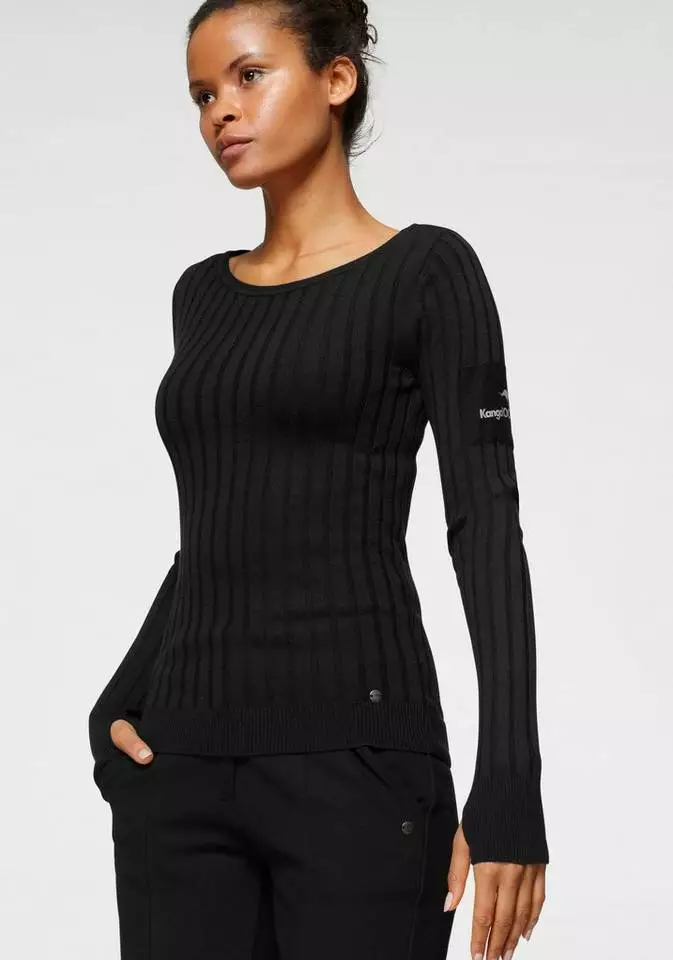 KangaROOS Rundhalspullover in vielen verschiedenen Farben - NEUE KOLLEKTION Graugrün, Marine, Rostbraun, Schwarz 10 KangaROOS Rundhalspullover in vielen verschiedenen Farben - NEUE KOLLEKTION Graugrün, Marine, Rostbraun, Schwarz – Bild 10