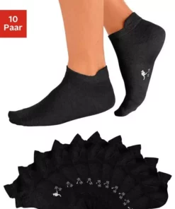 KangaROOS Sneakersocken (10-Paar) mit erhöhter Ferse Bunt, Schwarz 9 KangaROOS Sneakersocken (10-Paar) mit erhöhter Ferse Bunt, Schwarz -KangaROOS Verkaufsladen 15520249
