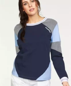 KangaROOS Sweatshirt im Colorblocking-Design mit Pünktchen Rosa-weiß-hellgrau-bedruckt, Schwarz-hellgrau-meliert, Himbeere-meliert, Marine-hellblau 23 KangaROOS Sweatshirt im Colorblocking-Design mit Pünktchen Rosa-weiß-hellgrau-bedruckt, Schwarz-hellgrau-meliert, Himbeere-meliert, Marine-hellblau -KangaROOS Verkaufsladen 17750087