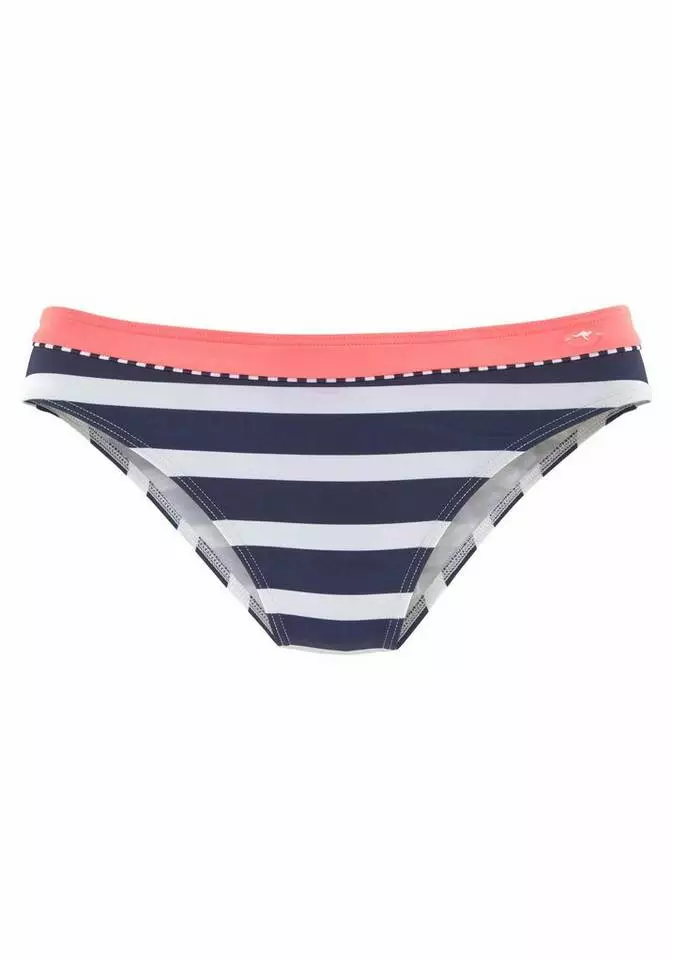 KangaROOS Bikini-Hose »Anita«, im coolen Blockstreifendesign Marine-weiß, Schwarz-weiß 2 KangaROOS Bikini-Hose »Anita«, im coolen Blockstreifendesign Marine-weiß, Schwarz-weiß – Bild 2