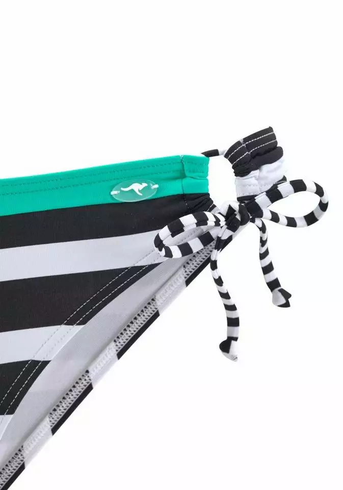 KangaROOS Bikini-Hose »Anita«, mit seitlichen Bindebändern Marine-weiß, Schwarz-weiß 3 KangaROOS Bikini-Hose »Anita«, mit seitlichen Bindebändern Marine-weiß, Schwarz-weiß – Bild 3