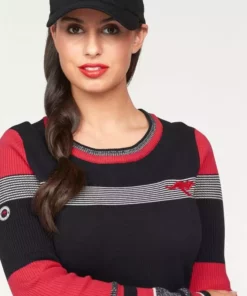 KangaROOS Strickkleid mit Streifen-Details im Color Blocking Style -KangaROOS Verkaufsladen 19692718