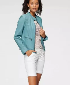 KangaROOS Lederjacke mit Ziersteppungen im sportlichem Biker-Style 11 KangaROOS Lederjacke mit Ziersteppungen im sportlichem Biker-Style -KangaROOS Verkaufsladen 1d325a19 5b4f 5280 b463 468bf3a04881