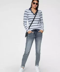 KangaROOS Jogg Pants in Denim-Optik mit elastischem Bündchen Black-used, Dark-rinsed, Blue-used, Schwarz -KangaROOS Verkaufsladen 1e9524ef c5b4 5c63 b87f 3e9b45ab8433