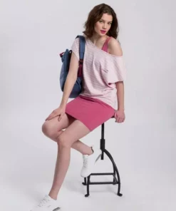 KangaROOS Jerseykleid (Set, 2-tlg., mit T-Shirt) für einen sommerlichen Kombi-Look Blau-weiß-marine, Schwarz | grau-weiß-gestreift, Rosa-weiß-himbeere -KangaROOS Verkaufsladen 1f3f1f8f 847d 5245 9a94 97128c260cdd