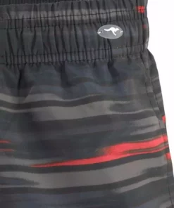 KangaROOS Badeshorts, im modischen Design Marine-lime, Schwarz-grau -KangaROOS Verkaufsladen 20169775