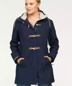 KangaROOS Softshelljacke mit tollem kontrastfarbendem Kapuzenfutter