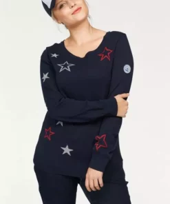 KangaROOS Rundhalspullover mit Sternen-Muster Marine, Schwarz-gelb 14 KangaROOS Rundhalspullover mit Sternen-Muster Marine, Schwarz-gelb -KangaROOS Verkaufsladen 20308936