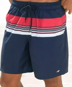 KangaROOS Badeshorts, mit Streifen Marine-rot, Blau-türkis 8 KangaROOS Badeshorts, mit Streifen Marine-rot, Blau-türkis -KangaROOS Verkaufsladen 20578228