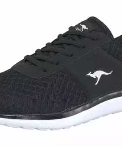 KangaROOS »Bumpy« Sneaker Schwarz, Altrosa