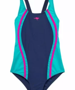 KangaROOS Badeanzug, mit Ringerrücken Marine-türkis, Schwarz, Marine -KangaROOS Verkaufsladen 20754274