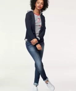 KangaROOS Sweatblazer mit vielen Details und abnehmbarer Kapuze -KangaROOS Verkaufsladen 21382288