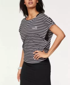 KangaROOS Jerseykleid (Set, 2-tlg., mit T-Shirt) für einen sommerlichen Kombi-Look Blau-weiß-marine, Schwarz | grau-weiß-gestreift, Rosa-weiß-himbeere -KangaROOS Verkaufsladen 23247639