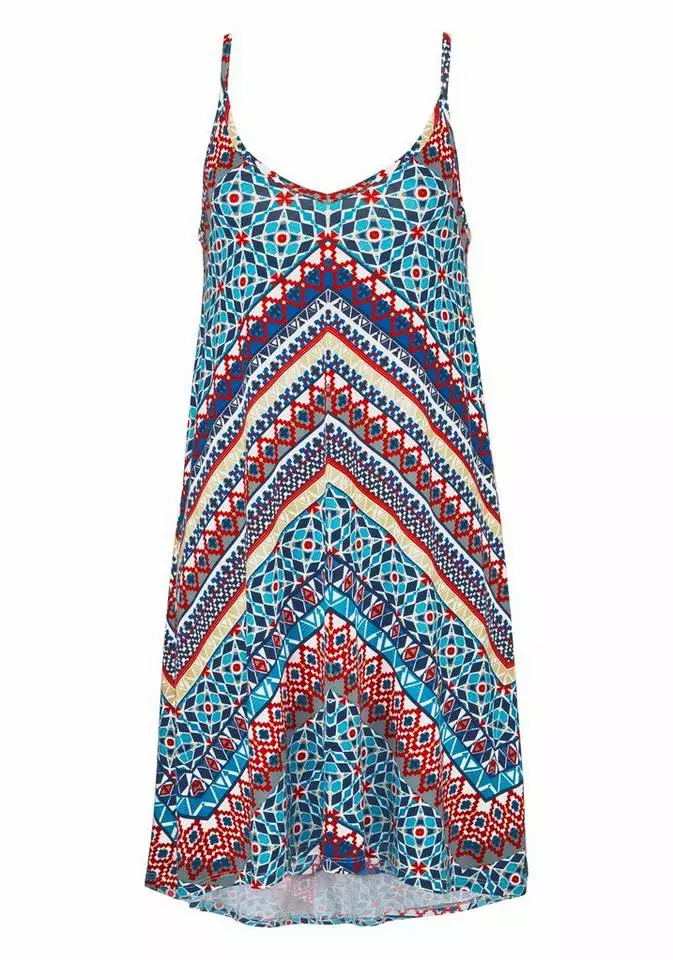 KangaROOS Sommerkleid im Festival Look, ausgestellter A-Form, mit Zierbändern hinten 5 KangaROOS Sommerkleid im Festival Look, ausgestellter A-Form, mit Zierbändern hinten – Bild 5