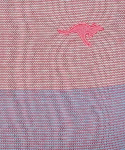 KangaROOS Rollkragenpullover gestreift mit hohem Stehkragen Blau-mittelblau, Beige-rosa, Hellgrau-türkis-gestreift, Altrosa-türkis -KangaROOS Verkaufsladen 24867158
