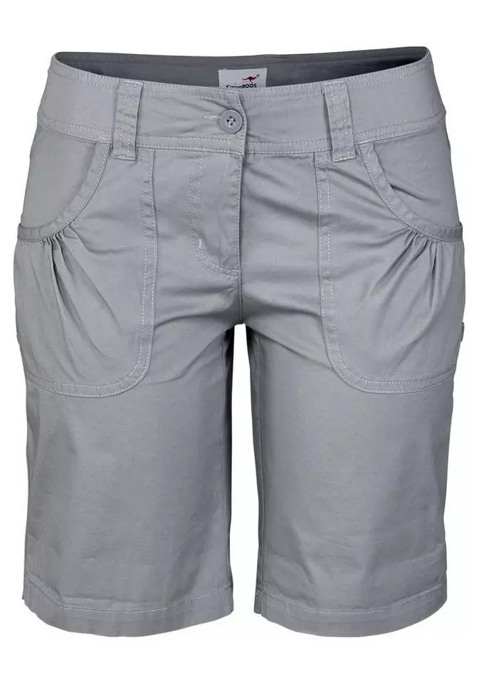 KangaROOS Bermudas krempelbar Marine, Hellblau-bedruckt, Weiß, Hellgrau 5 KangaROOS Bermudas krempelbar Marine, Hellblau-bedruckt, Weiß, Hellgrau – Bild 5
