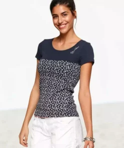 KangaROOS T-Shirt mit verschiedenen Prints Weiß-blau-gestreift, Türkis-gemustert, Blau-weiß-gestreift-geblümt, Marine-gemustert -KangaROOS Verkaufsladen 255694f0 64f3 5bbb b260 9b5faf836af2