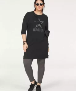 KangaROOS Sweatkleid mit großem Label-Print -KangaROOS Verkaufsladen 25757554