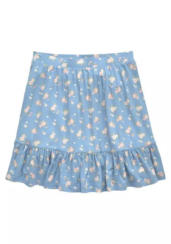 KangaROOS Jerseyrock mit kleinem Volant am Saum 2 KangaROOS Jerseyrock mit kleinem Volant am Saum – Bild 2