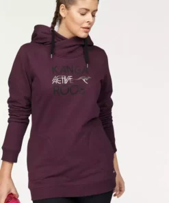 KangaROOS Sweatshirt Große Größen Schwarz, Aubergine, Petrol -KangaROOS Verkaufsladen 26238125