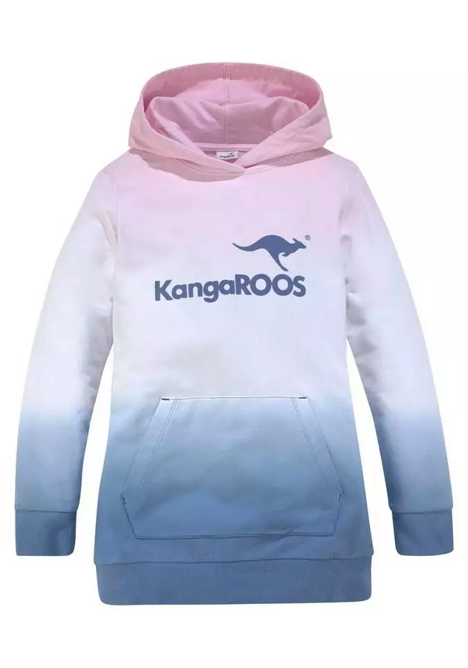 KangaROOS Kapuzensweatshirt im modischen Farbverlauf 2 KangaROOS Kapuzensweatshirt im modischen Farbverlauf – Bild 2