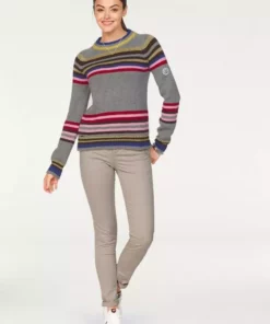 KangaROOS Chinohose (Set, 2-tlg., mit Gürtel) in schmaler Form, mit Kordel zu binden Beige, Schwarz, Weiß, Marine -KangaROOS Verkaufsladen 26923049