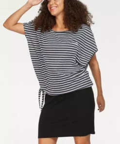 KangaROOS Jerseykleid (Set, 2-tlg., mit T-Shirt) für einen sommerlichen Kombi-Look Blau-weiß-marine, Schwarz | grau-weiß-gestreift, Rosa-weiß-himbeere -KangaROOS Verkaufsladen 27421880