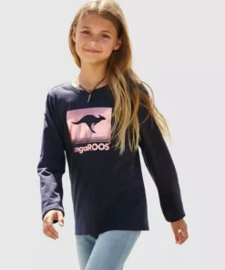 KangaROOS Langarmshirt mit Foliendruck