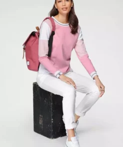 KangaROOS Sweatshirt im Colorblocking-Design mit Pünktchen Rosa-weiß-hellgrau-bedruckt, Schwarz-hellgrau-meliert, Himbeere-meliert, Marine-hellblau 17 KangaROOS Sweatshirt im Colorblocking-Design mit Pünktchen Rosa-weiß-hellgrau-bedruckt, Schwarz-hellgrau-meliert, Himbeere-meliert, Marine-hellblau -KangaROOS Verkaufsladen 28b4cfb6 dd48 5031 894a 98e7c0e0a12e