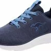 KangaROOS »KJ-Yarn« Sneaker Blau, Schwarz, Rot