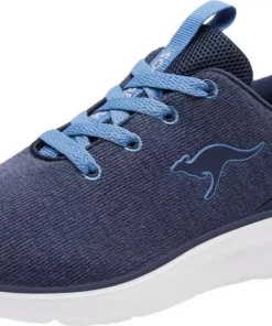 KangaROOS »KJ-Yarn« Sneaker Blau, Schwarz, Rot