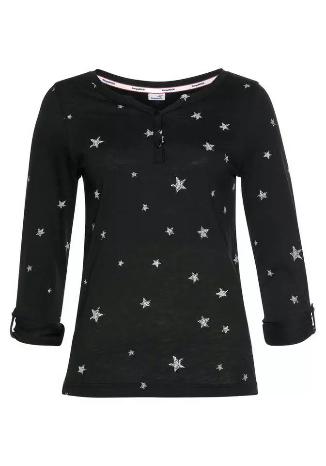 KangaROOS Langarmshirt mit Allover-Print 7 KangaROOS Langarmshirt mit Allover-Print – Bild 7