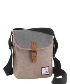 KangaROOS Umhängetasche »Creek«, in schickem Design Grau, Blau, Dunkelblau, Sand -KangaROOS Verkaufsladen 29486157