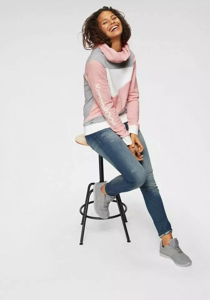 KangaROOS Sweatshirt im modischem Colorblocking-Design 4 KangaROOS Sweatshirt im modischem Colorblocking-Design – Bild 4